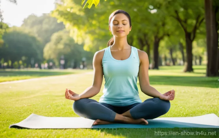 공연기획사의 업무량과 워라밸 - **Prompt:** A diverse event professional with a calm and confident demeanor sits in a bright, modern...